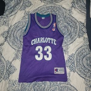 Vtg Charlotte Hornets Jersey